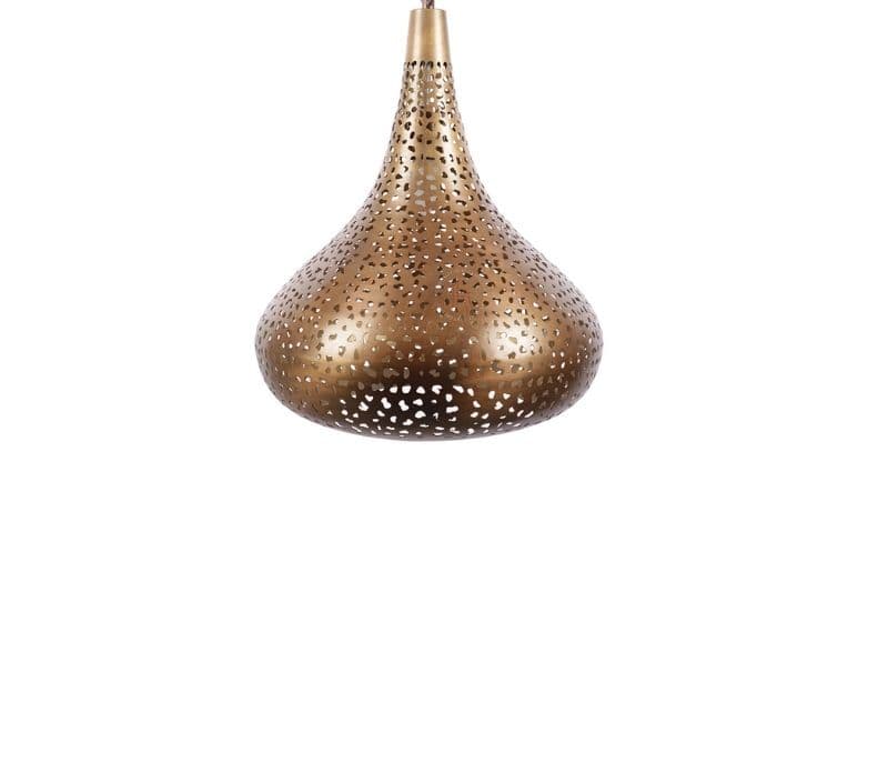 Image 3 for Matilde Single Hanging Light Gold Metallic