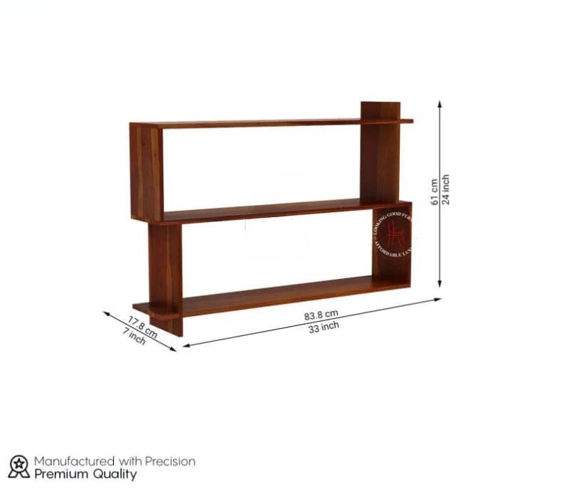 Image 2 for Sulpa Wall Shelf ( Honey Finish )