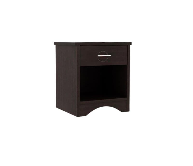 Image 4 for Sweetcrispy Wooden Side Table With Drawer (Wenge Finish)