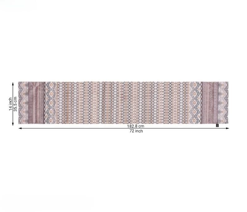 Image 5 for Ruperto Line Velvet Printed Table Runner