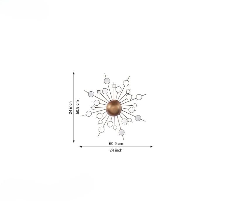 Image 6 for Denise Contemporary Wall Light Gold Mild Steel