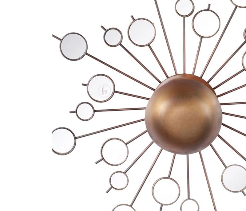 Image 3 for Denise Contemporary Wall Light Gold Mild Steel
