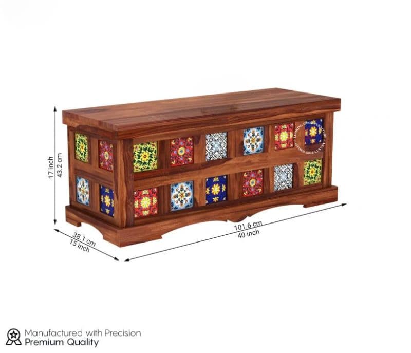 Image 2 for Bojo Trunk Box (Honey Finish)