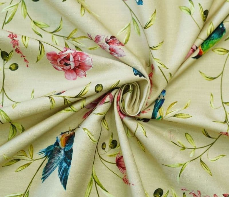 Image 7 for Crisp Arm Chair ( Cotton, Cream Robins )