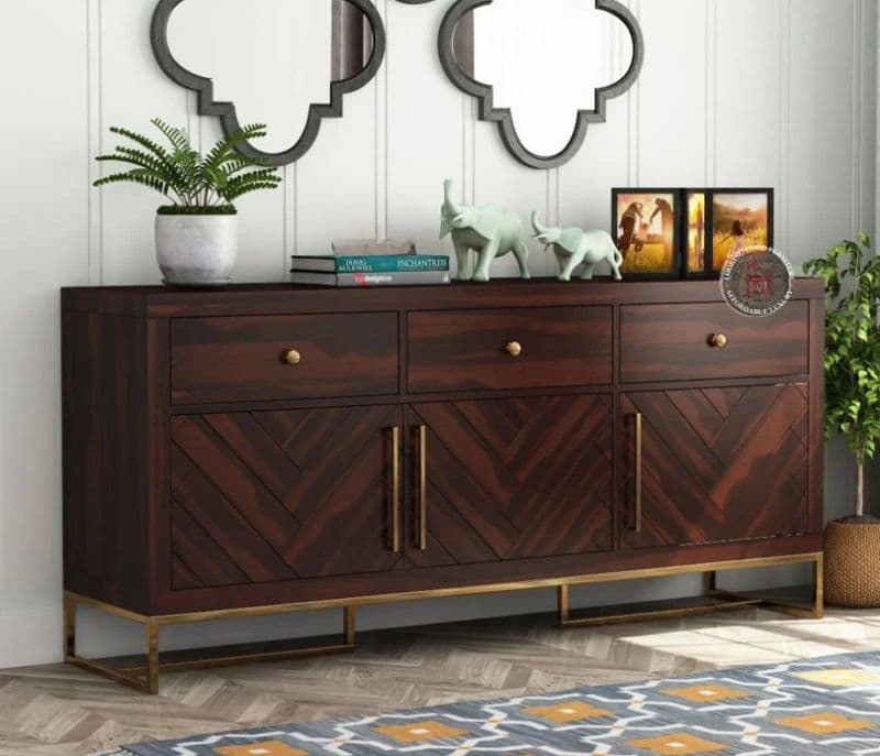 Image 1 for Sheesham Wood Cabinet and Sideboard