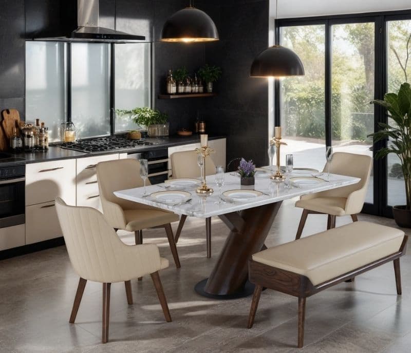 Image 1 for DT Axe 6 Seater Dining Table