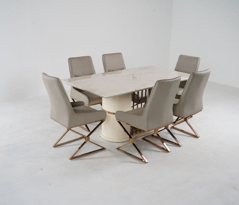 Image 2 for Italo 6 Seater Dining Table