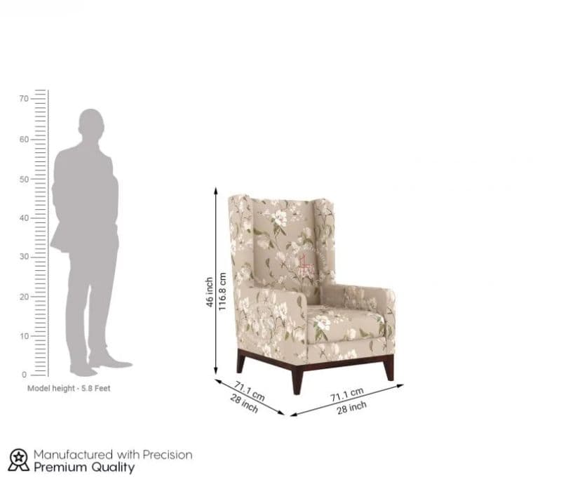 Image 7 for Jose Lounge Chair ( Cotton, Magnolia Beige )