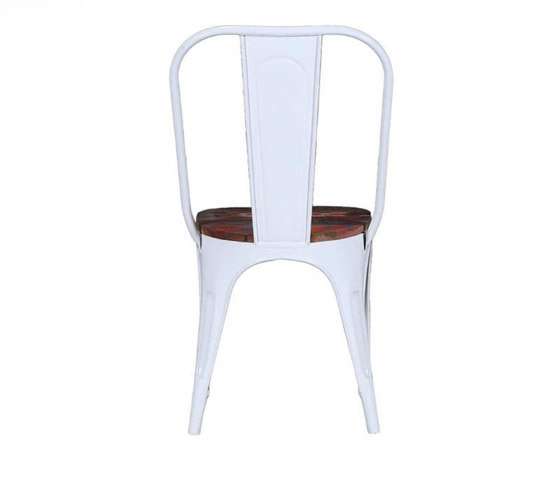 Image 4 for Alex White Metal Chair