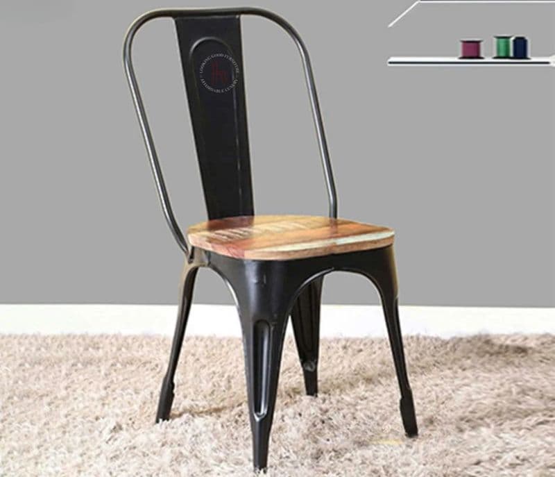 Image 1 for Alex Metal Chair(Black)