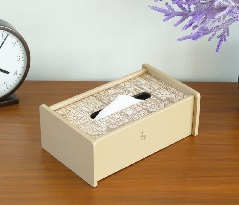 Image 1 for Maisy Wooden Tissue Paper Holder