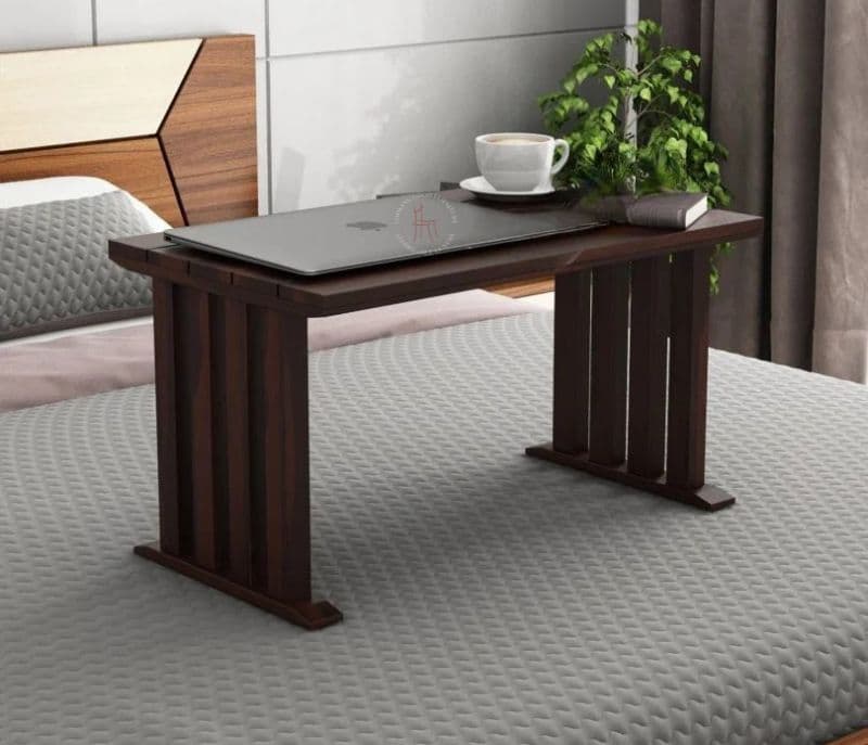 Image 1 for Daleyza Laptop Table (Walnut Finish)