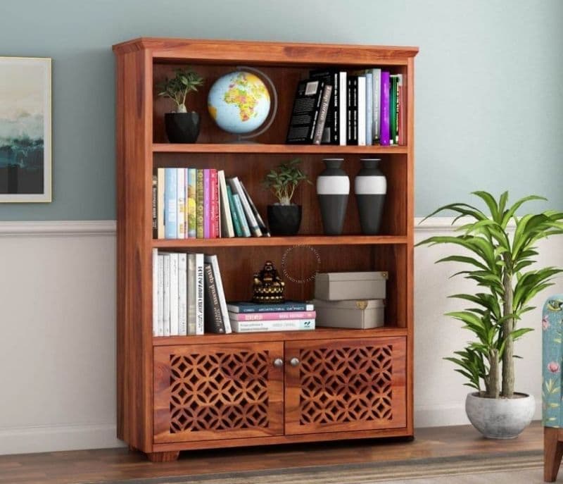 Galilea Book Shelves (Honey Finish)