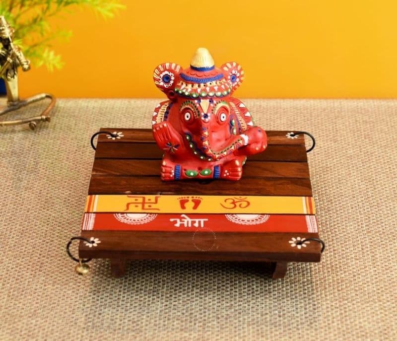 Image 1 for Ariana Pooja and Bhog Square Chowki