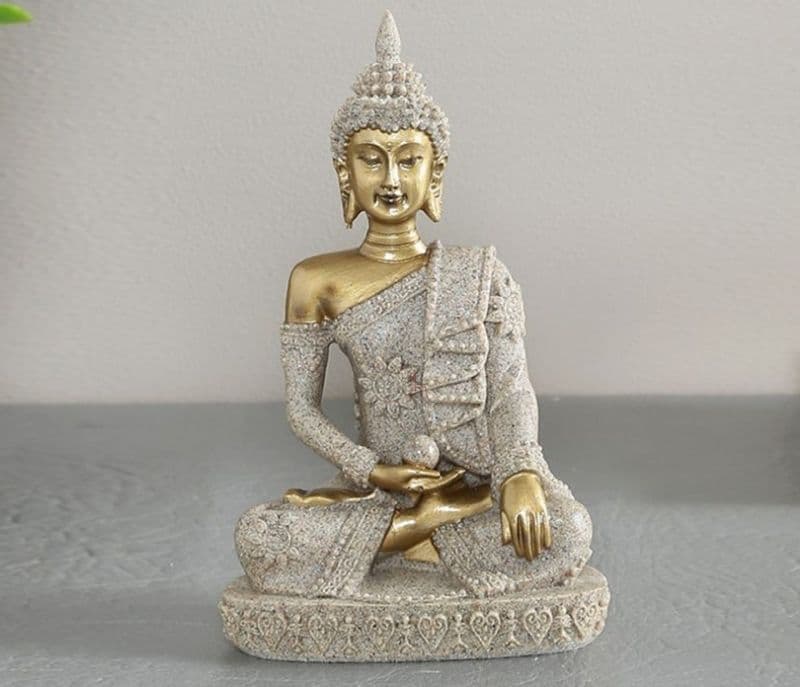 Kehlani Meditating and Insightful Buddha Statue