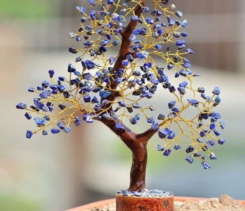Image 2 for Oaklynn Lazuli Stone Crystal Tree
