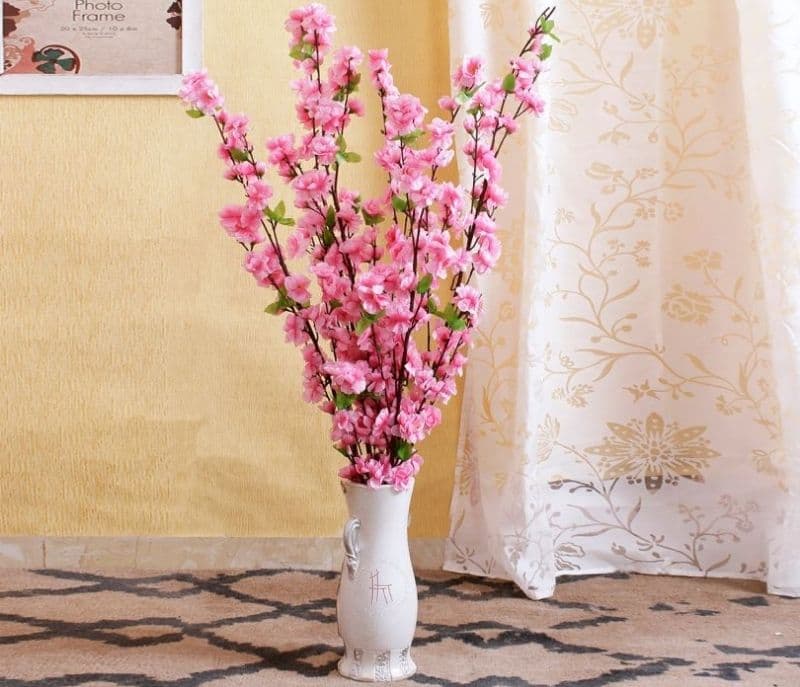 Octavia Cherry Blossom Flower Sticks for Home Decor