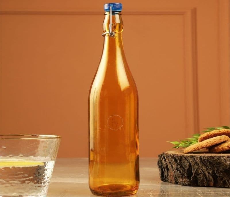 Image 1 for Quinn Tint Flip Glass Water Bottle Pack of 1 1000 ML