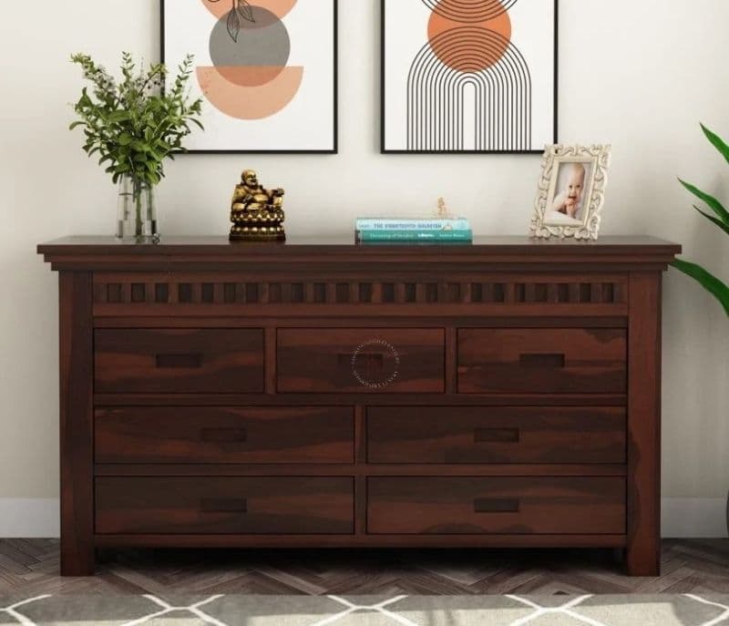 Image 1 for Harlow 7 Drawer Wooden Chest Drawers