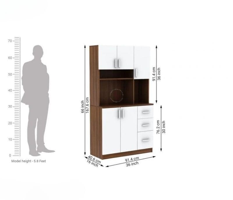 Image 12 for Aleena Kitchen Cabinet