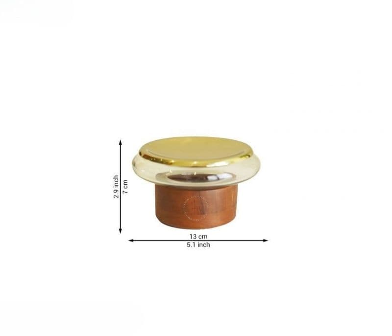Image 17 for Emerson Designer Glass With Wood Bath Set of 6 Piece