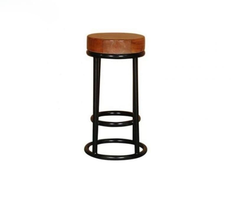 Image 3 for Leanna Bar Stool (Black Finish)