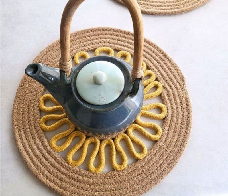 Promise Set of 2 Cotton Zigzag Placemats