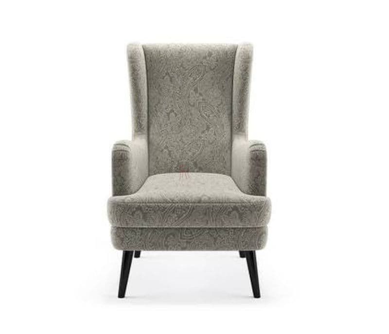 Image 3 for Spetla Lounge Chair in Monochrome Paisley Colour