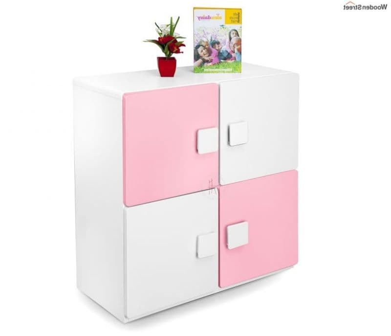 Image 1 for Demi Two Layer Bookcase (Pink)