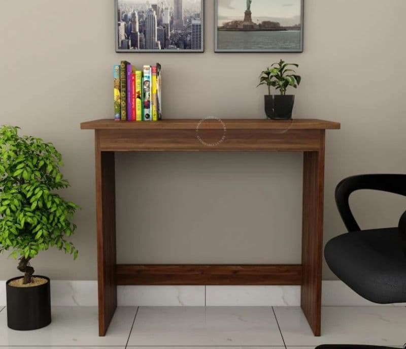 Image 1 for Emmy Study Table (Columbian Walnut Finish)