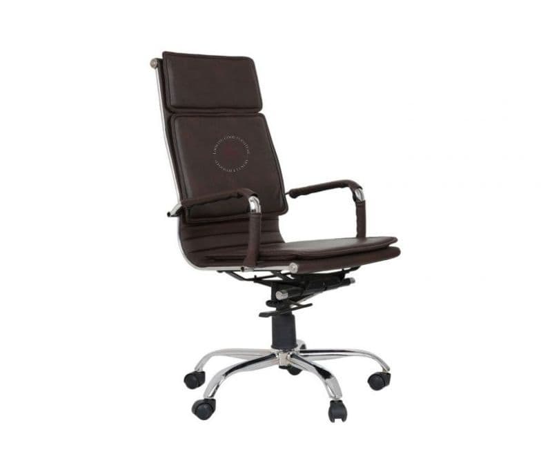 Image 2 for Jenesis Modern Sleek Mesh Brown Ergonomic Office Chair
