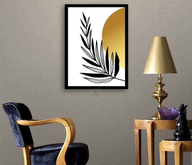 Image 1 for Henley Fern Botanical Art Wall Frame