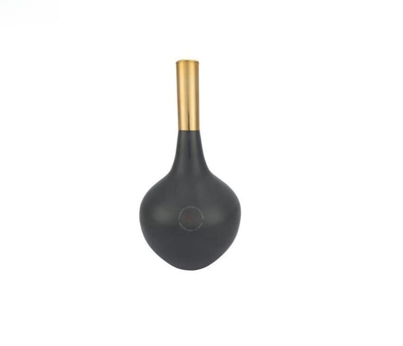 Image 3 for Xiomara Deidra Dim grey Brass Vase