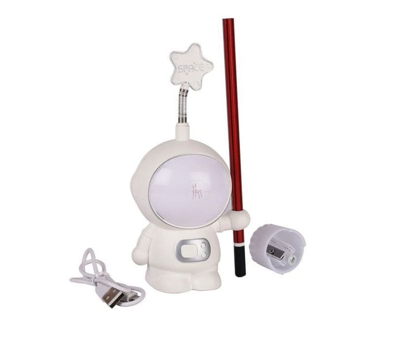 Image 6 for Opal Action Space Astronaut Pen Holder With Light