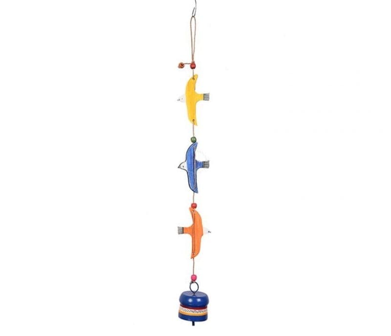 Image 3 for Sloane Wooden 3 Flying Birds Wind Chime