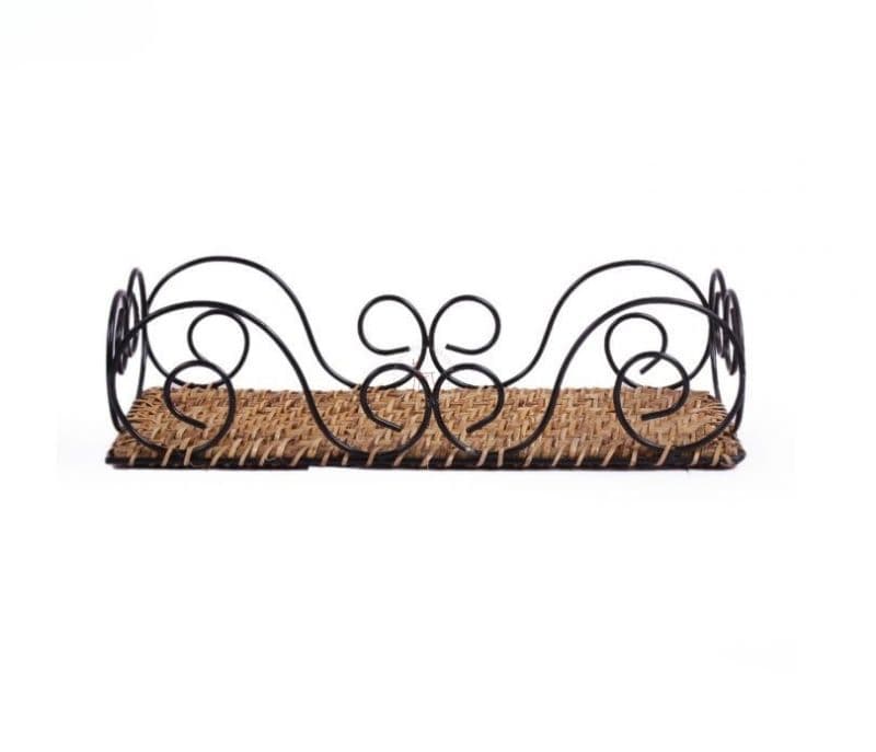 Image 4 for Zuri Curvy Bamboo Wicker Multipurpose Basket