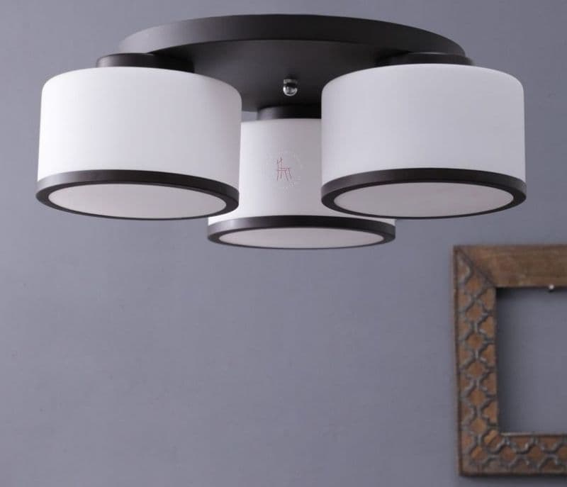 Image 2 for Tiffany White Glass decorative Chandelier