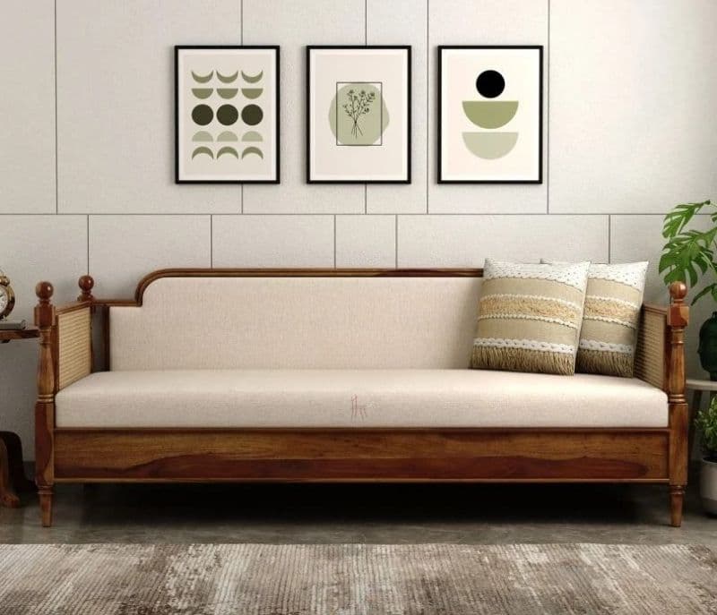 Image 9 for Ursulina Cane Divan Bed with Ivory Mattress
