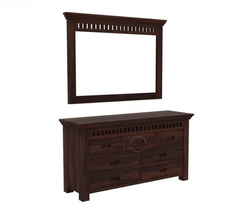 Image 4 for Everly Dresser with Storage (Walnut Finish)