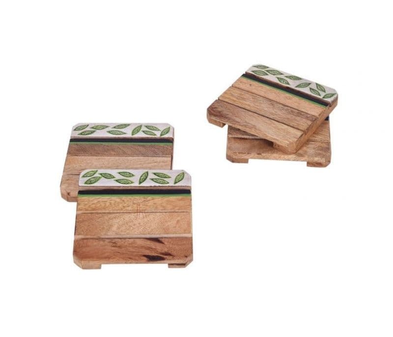 Image 5 for Adalee Hand Painted Coasters Set Of 4