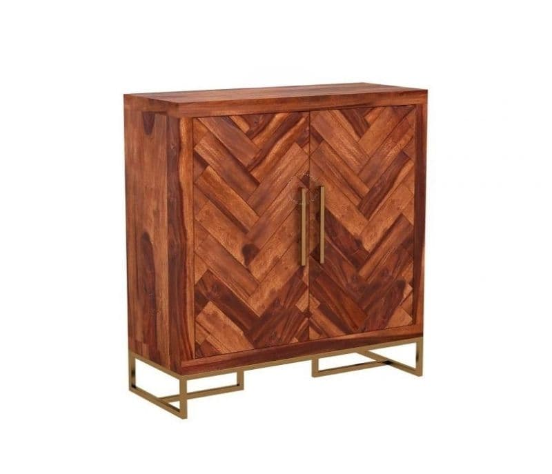 Image 3 for Kendall Premium Sheesham Wood Shoe Rack
