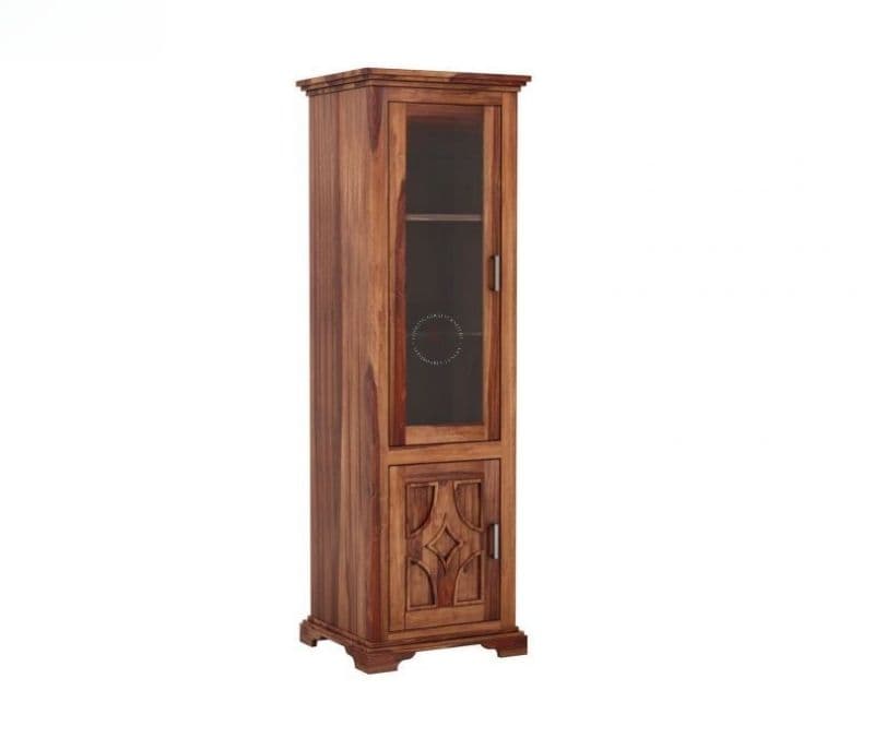 Image 5 for Violeta Single Door Crockery Unit (Honey Finish)