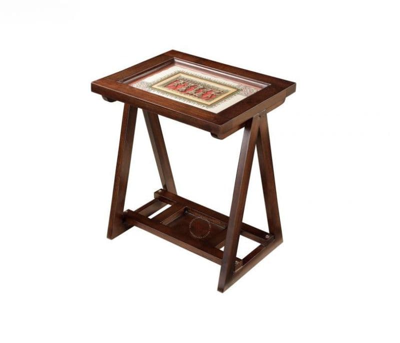 Image 4 for Keilani Brown Tulip Portable Table for Laptop