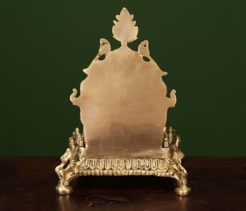 Image 4 for Lia Brass Sinhasan for God Idols