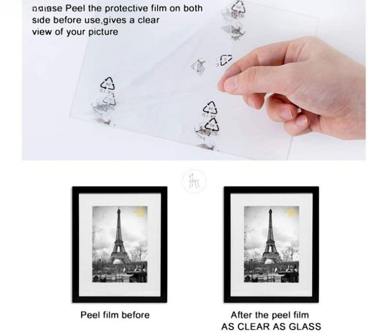 Image 6 for Wren Black Photo Frame With Mount - Set of 3