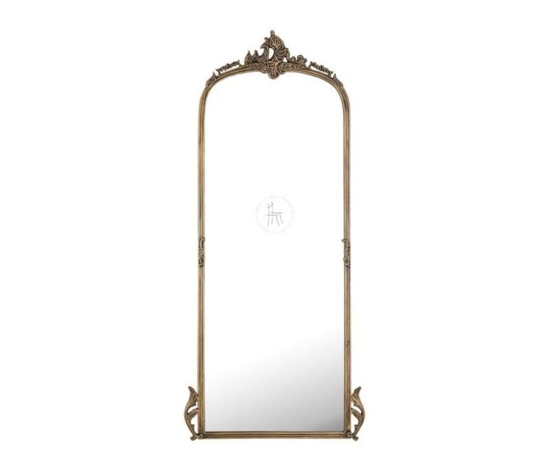 Image 2 for Collins Antique Full Length Mirror With Stand