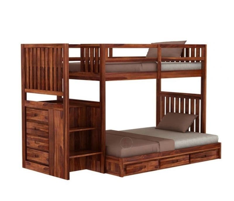 Image 4 for Palmira Bunk Bed (Honey Finish)