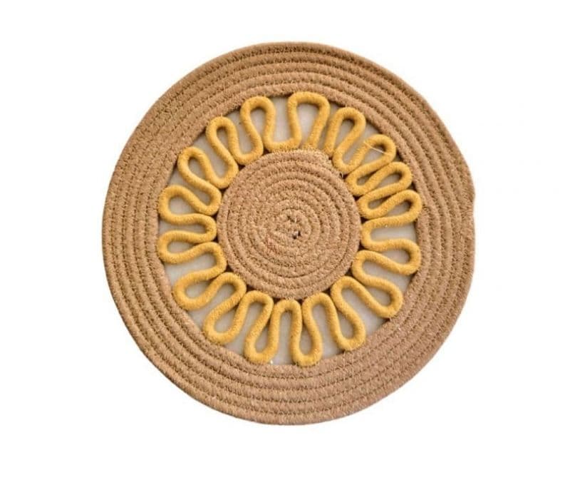 Image 3 for Promise Set of 2 Cotton Zigzag Placemats