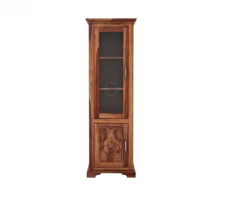 Image 4 for Violeta Single Door Crockery Unit (Honey Finish)