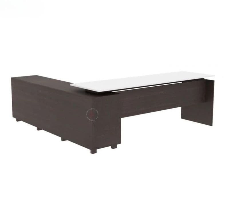 Image 3 for Kira L shape Modular Office Table with Three Drawers